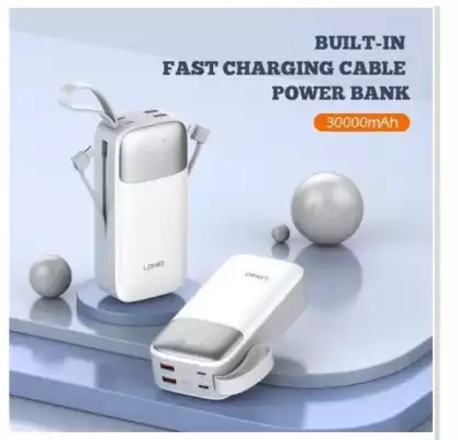 Внешний аккумулятор LDNIO PQ30 30000 мАч белый
